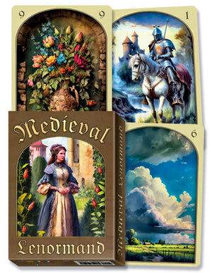 Medieval Lenormand Oracle Kortos Lo Scarabeo