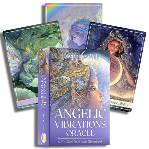 Angelic Vibrations Oracle kortos Findhorn Press