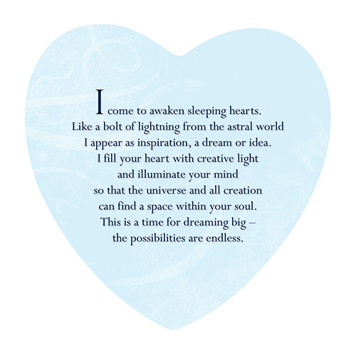 Heart and Soul Oracle kortos Blue Angel