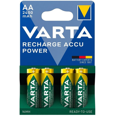 Varta AA R2U 2400mAh (56756) pakraunamos baterijos 4 vnt.