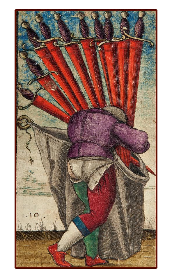 Sola Busca Tarot Mini - Kišeninio Dydžio Kortos Lo Scarabeo