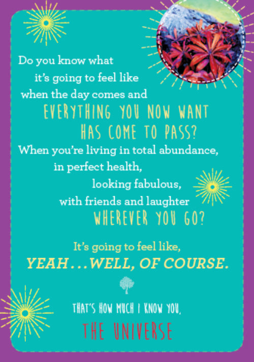 Notes from the Universe on Abundance kortos Hay House