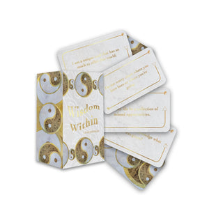 Wisdom Within Inspiration kortos Sacred Scribe Publishing - OBUOLYS