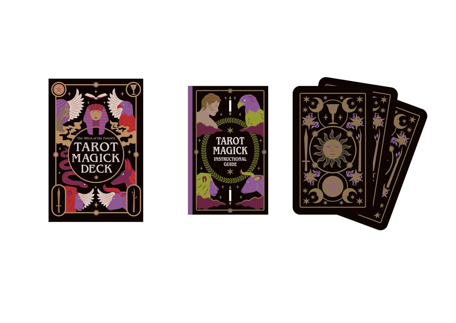 Witch of the Forest's Tarot kortos Leaping Hare Press - OBUOLYS