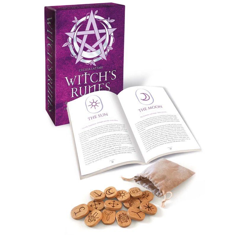 Witch's Runes rinkinys Lo Scarabeo - OBUOLYS