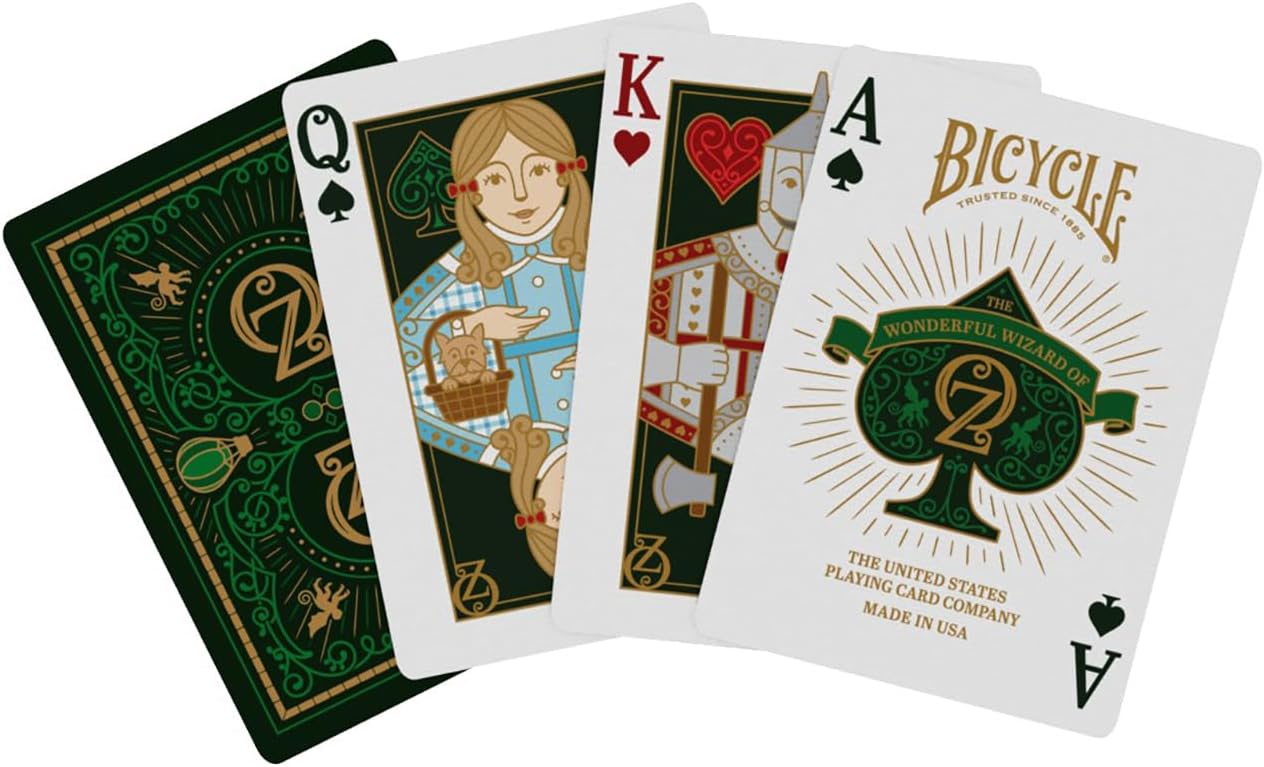 Wizard of Oz žaidimo kortos Bicycle - OBUOLYS