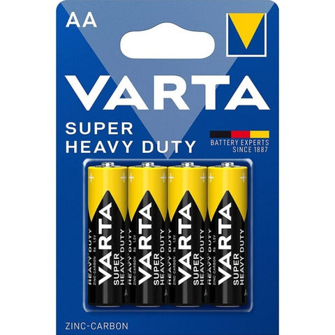 Varta AA Super Heavy Duty (2006) cinko anglies baterijos 4 vnt.