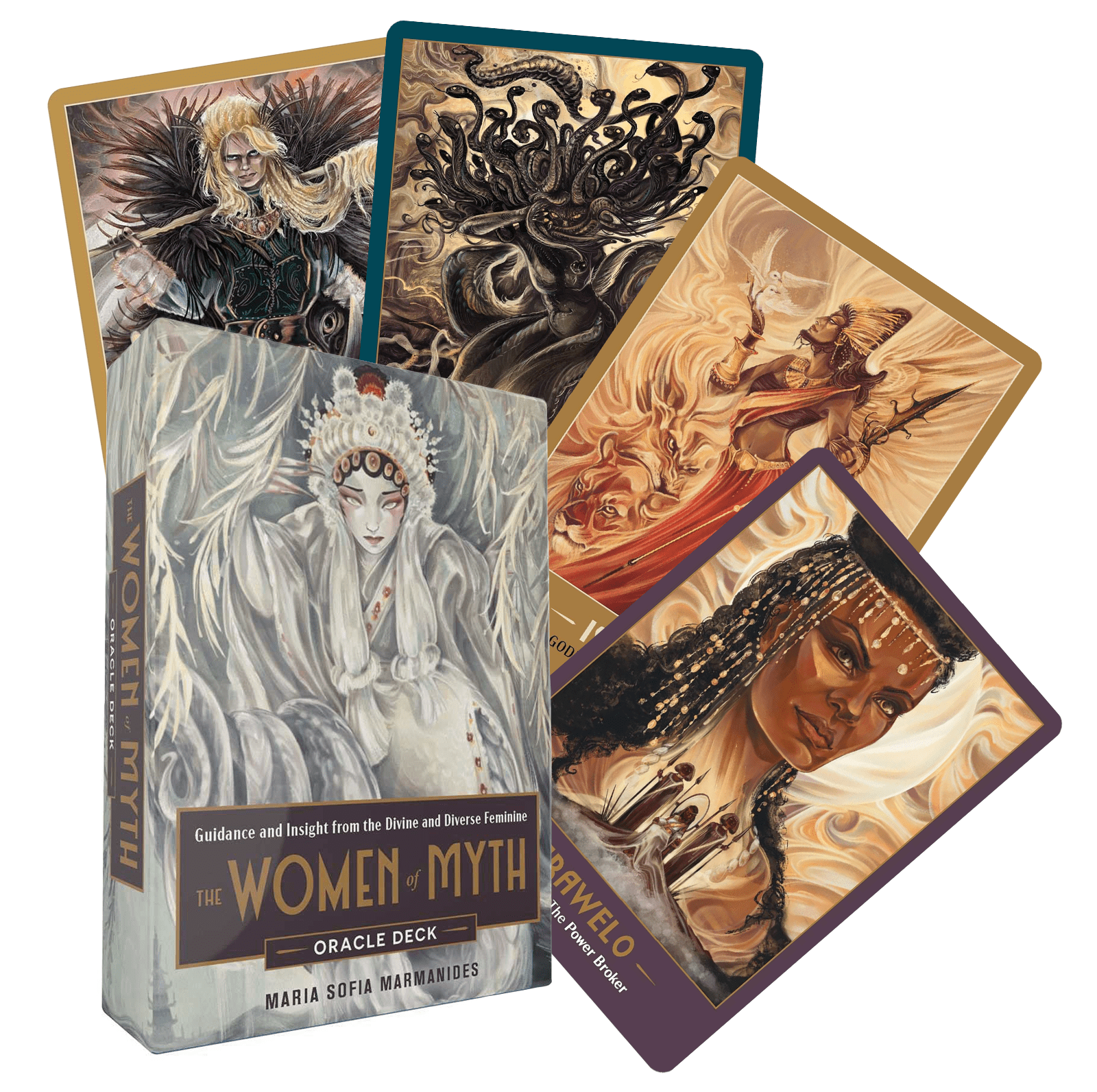 Women of Myth Oracle kortos Adams Media - OBUOLYS