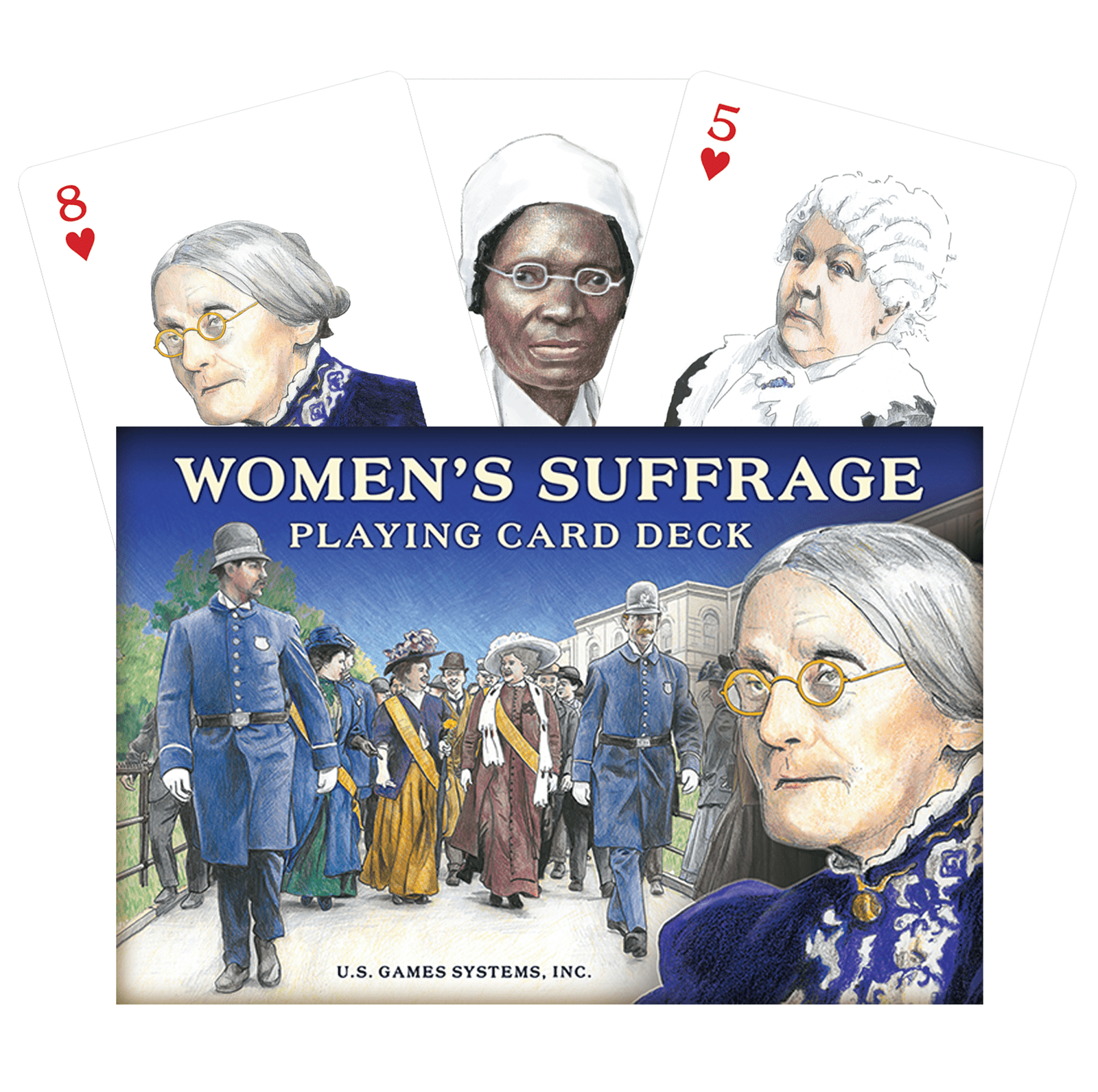 Women's Suffrage žaidimų kortos Us Games Systems - OBUOLYS