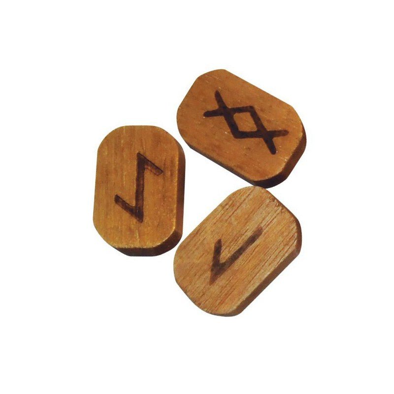Wooden runos (medinės) Lo Scarabeo - OBUOLYS