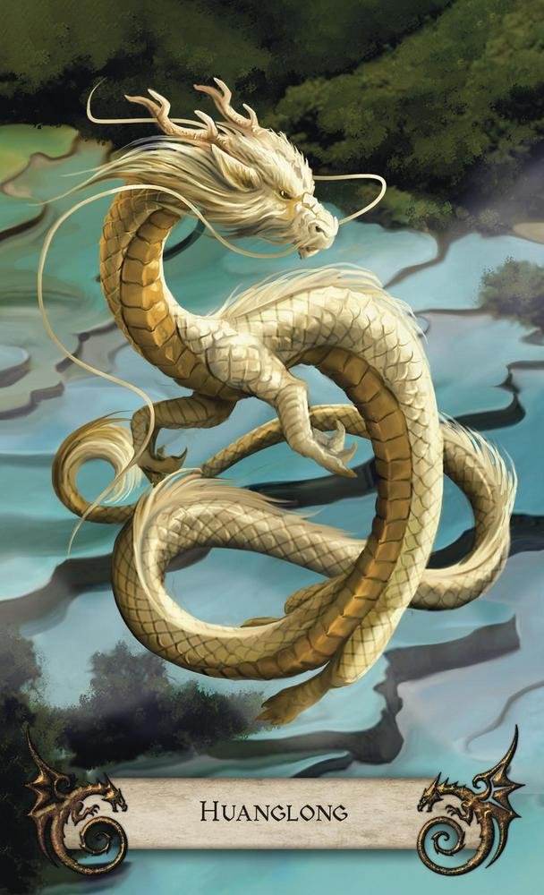 World Dragon Oracle rinkinys Llewellyn - OBUOLYS