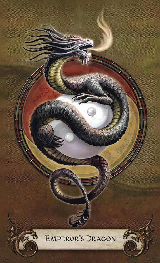World Dragon Oracle rinkinys Llewellyn - OBUOLYS