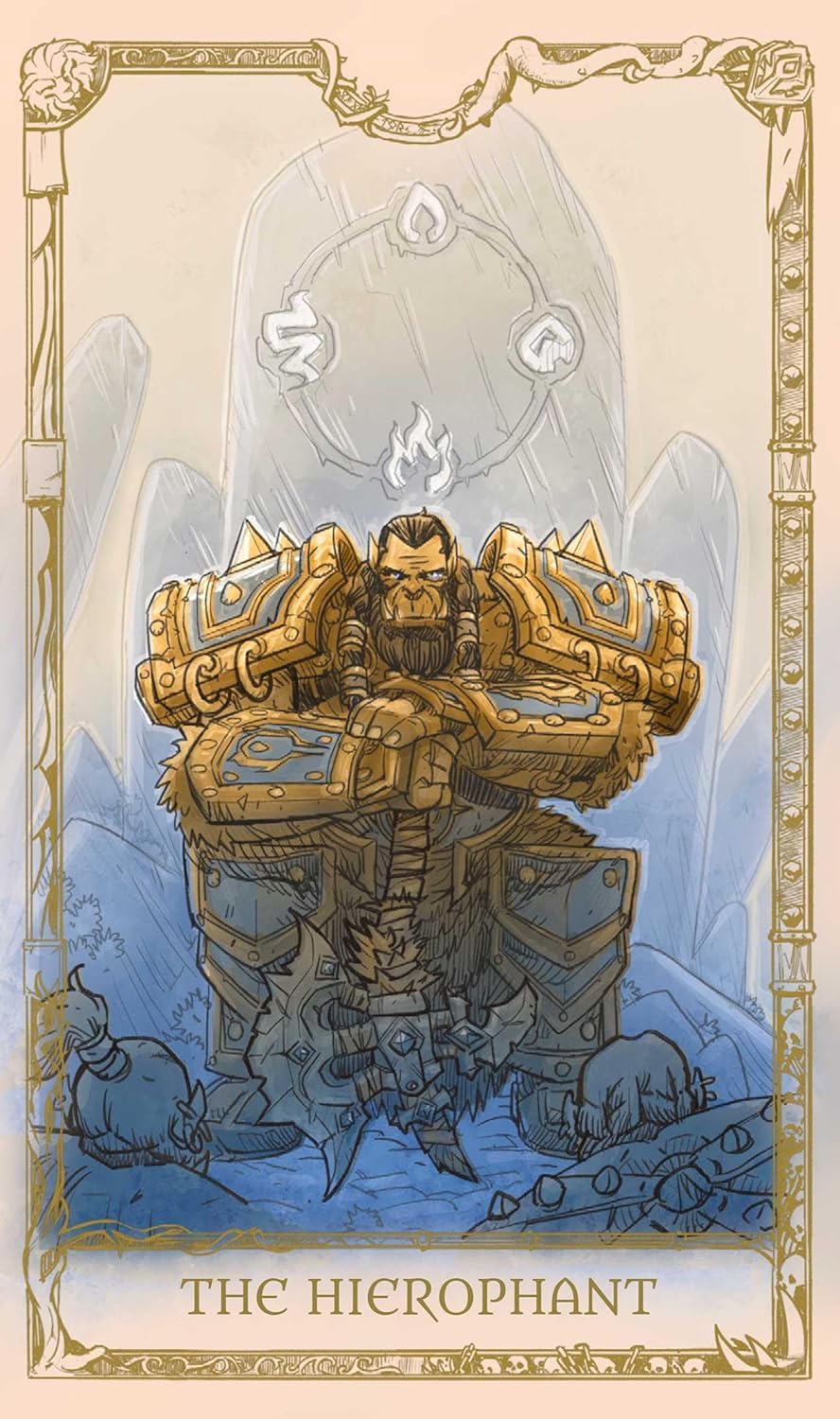 World of Warcraft Taro kortos Insight Editions - OBUOLYS