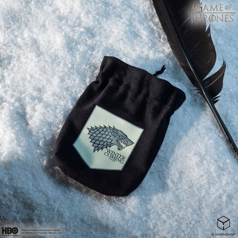 Game of Thrones. Stark kauliukų maišelis Q-Workshop