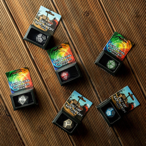 D12 Hit Location kauliukas žalios ir baltos spalvos