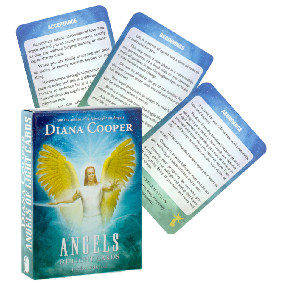 Angels of Light Pocket kortos Findhorn Press (mažos)