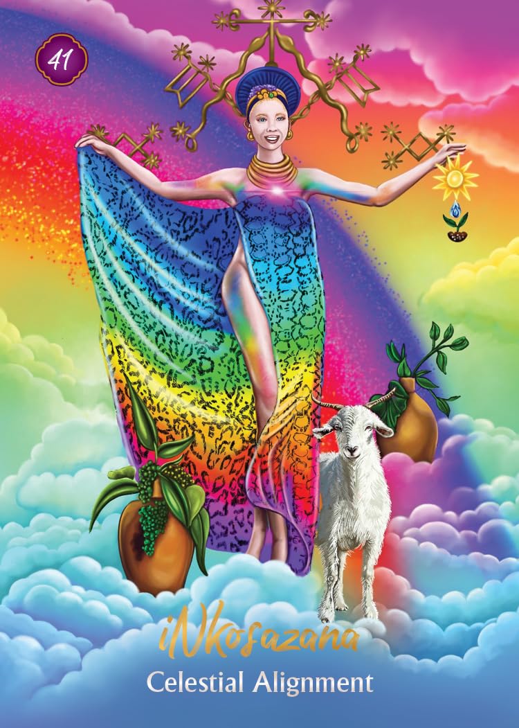 African Goddess Rising Pocket Oracle kortos Hay House