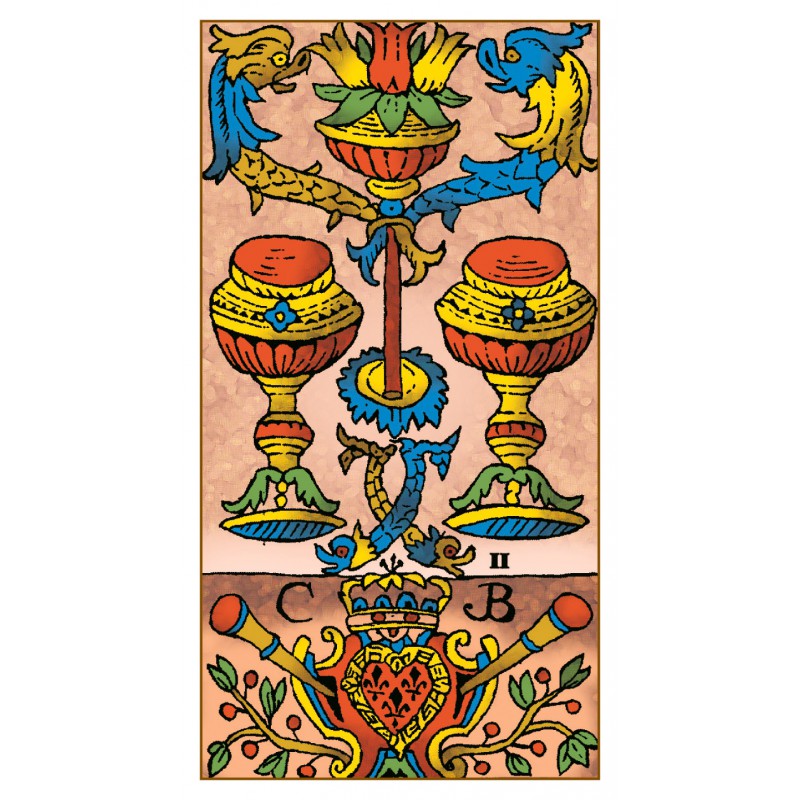 Universal Tarot Of Marseille Kortos Lo Scarabeo