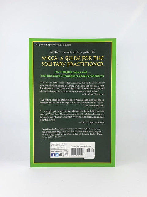 Wicca A Guide for the Solitary Practitioner Scott Cunningham knyga Llewellyn