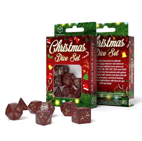 Christmas kauliukų rinkinys 2022 m. leidimas Q-workshop