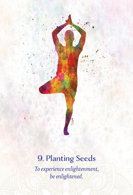 YOGA WISDOM ORACLE KORTOS BLUE ANGEL: kūno ir sielos harmonijai