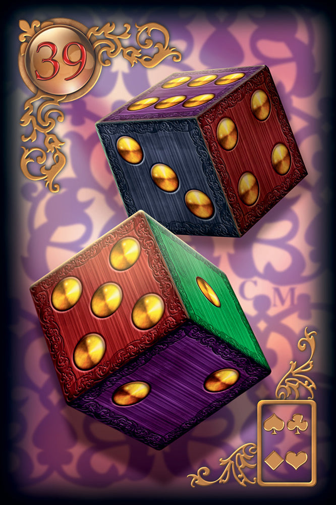 Gilded Reverie Lenormand kortos US Games Systems