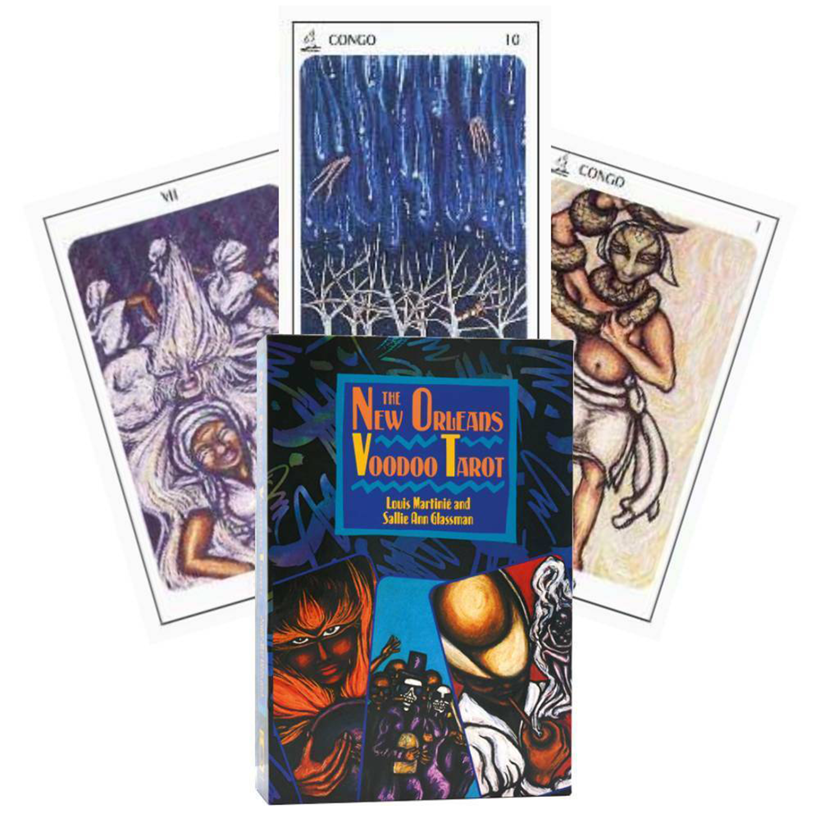 The New Orleans Voodoo Taro kortos Destiny Books