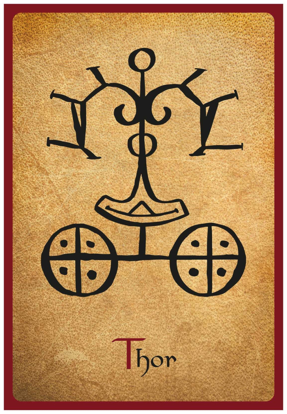 Norse Magic Orakulo Kortos Agm