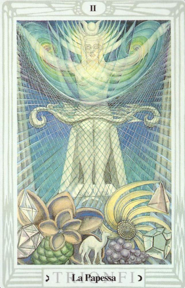 Aleister Crowley Thoth Tarot Pocket Version Italian Edition kortos AGM