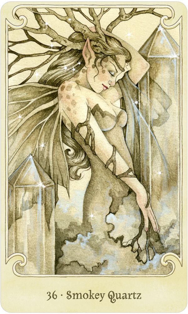 Fairy Gems a crystal Oracle kortų ir knygos rinkinys US Games Systems