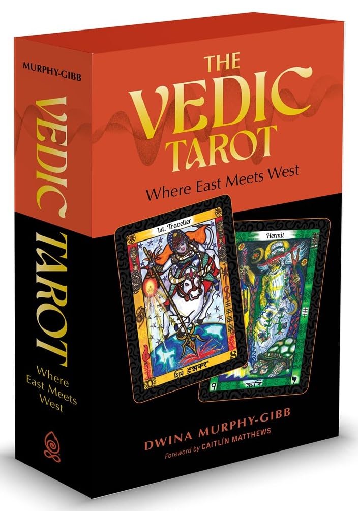 The Vedic Taro kortos: East Meets West (Taro kortų ir informacinio vadovo rinkinys) Schiffer Publishing
