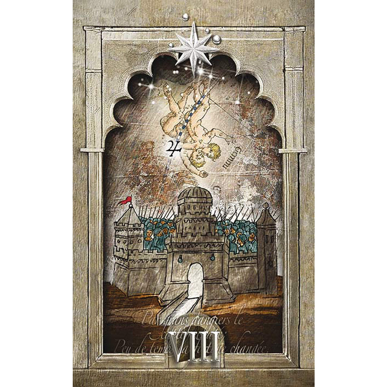 The Lost Tarot Of Nostradamus kortos Orange Hippo