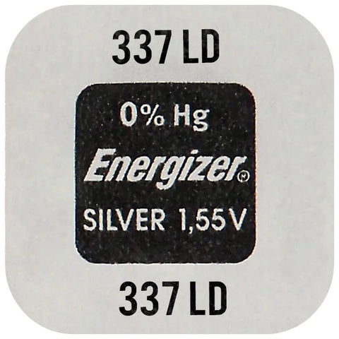 Energizer 337 (SR416SW) baterijos 10 vnt.