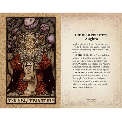 The Dark Crystal Taro kortos ir vadovas Insight Editions