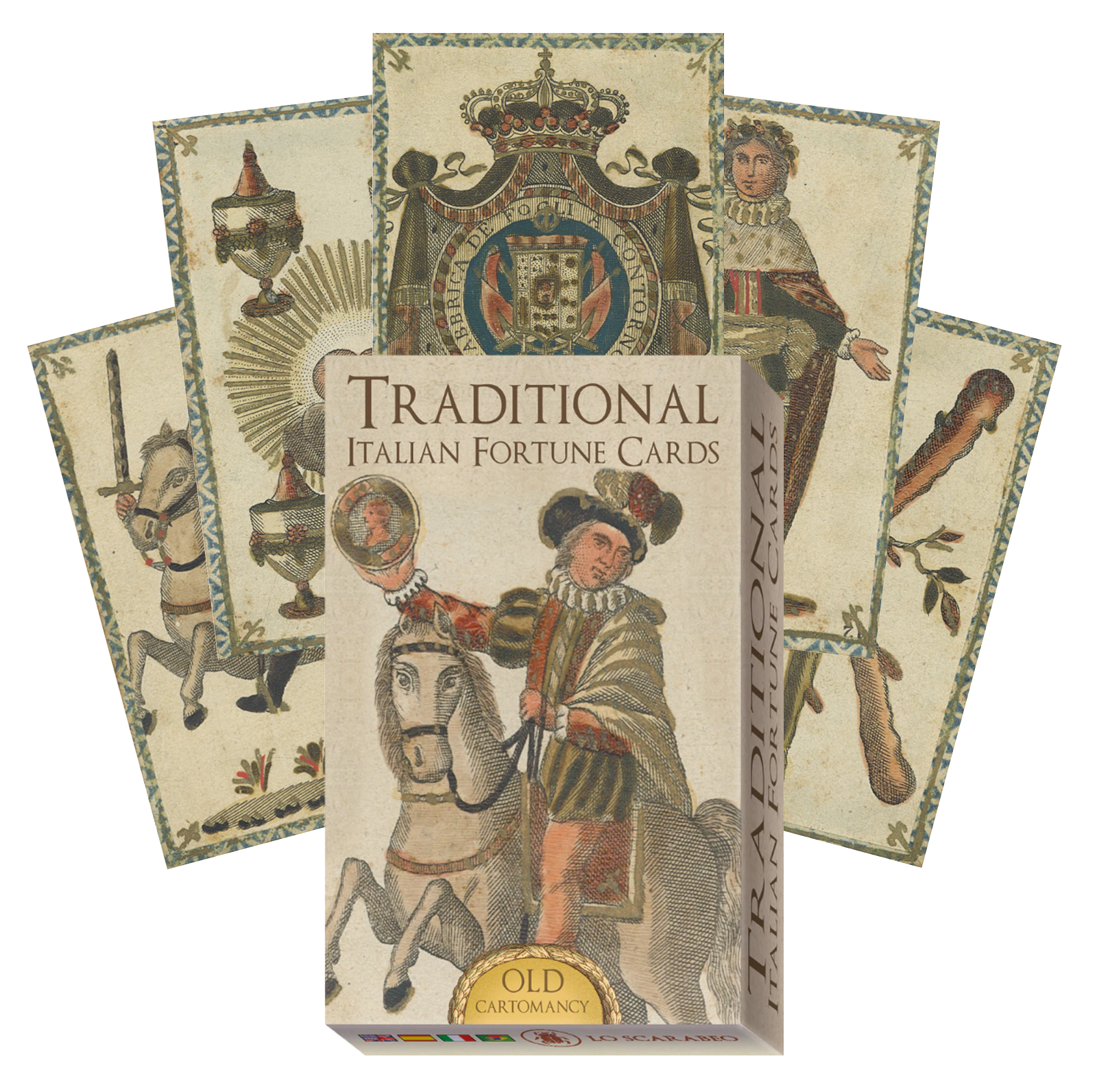 Traditional Italian Fortune Kortos Lo Scarabeo