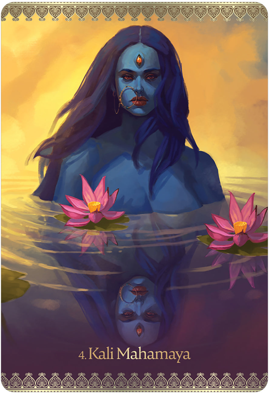 Kali Oracle kortos Blue Angel