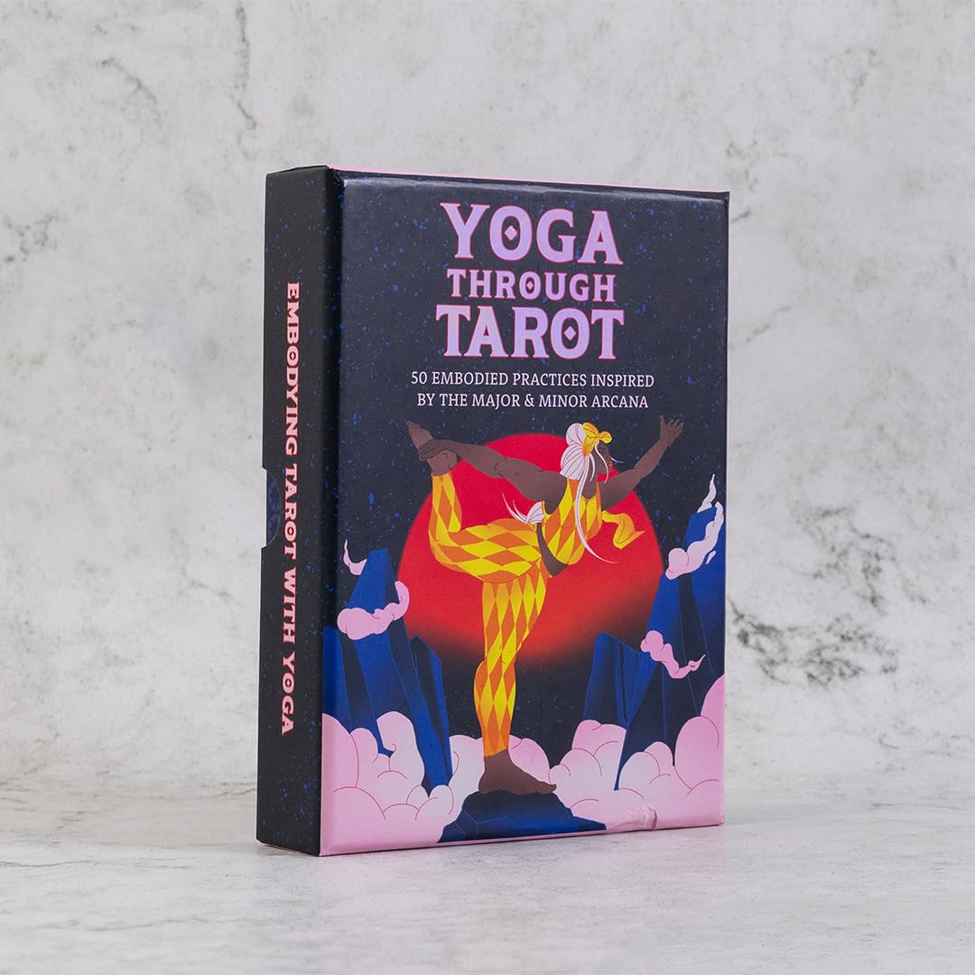 Yoga Through Taro kortos Leaping Hare Press - OBUOLYS