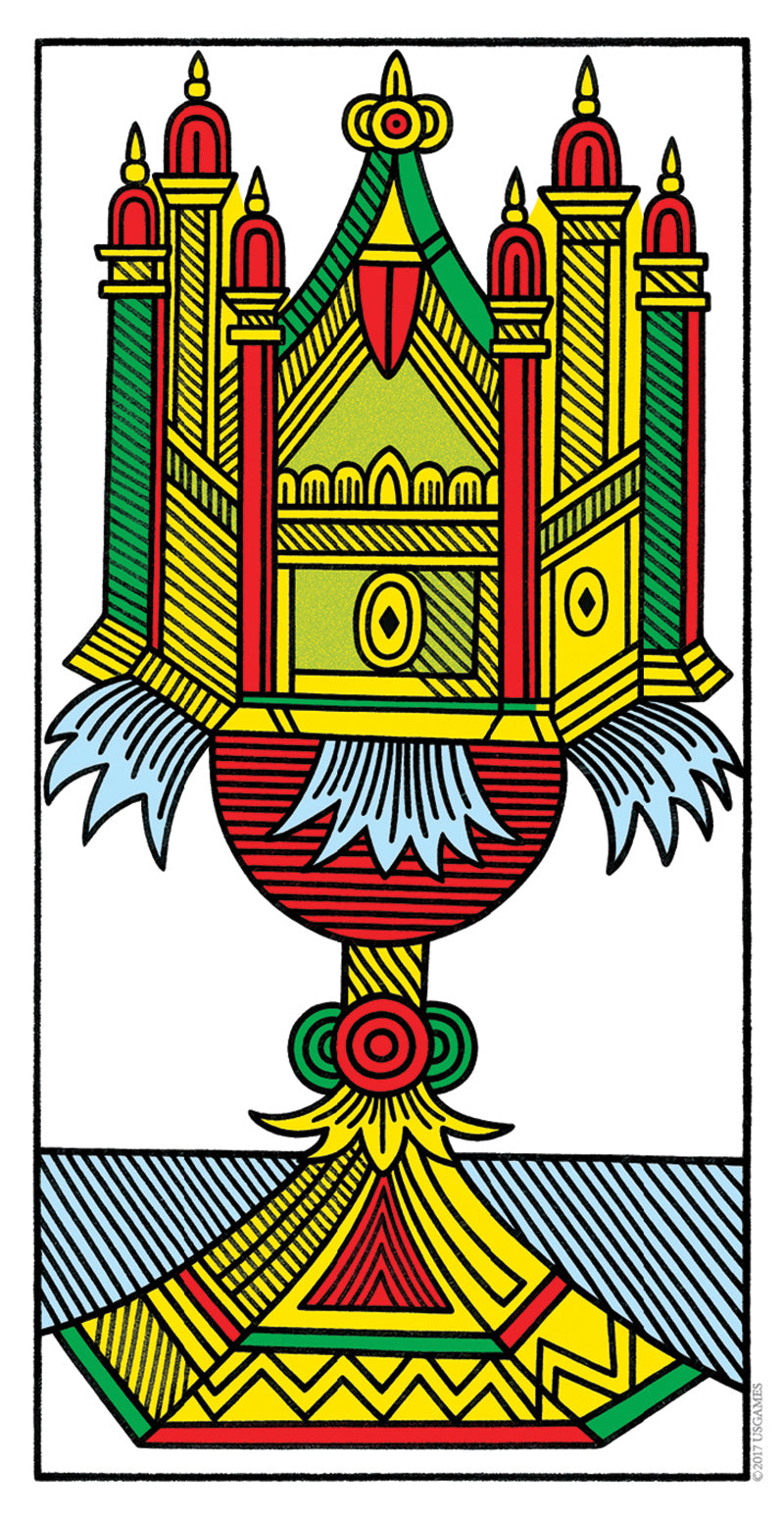 CBD Tarot De Marseille kortos US Games Systems