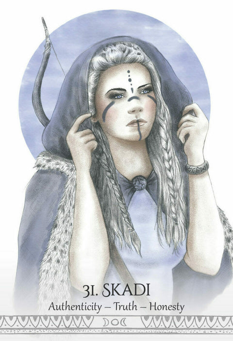 Goddess Spirit Oracle kortos Blue Angel