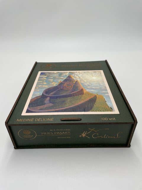 M.K. Čiurlionis Pilies pasaka Dėlionė Medinė M Dydis (150 detalių) Fantasy Puzzles