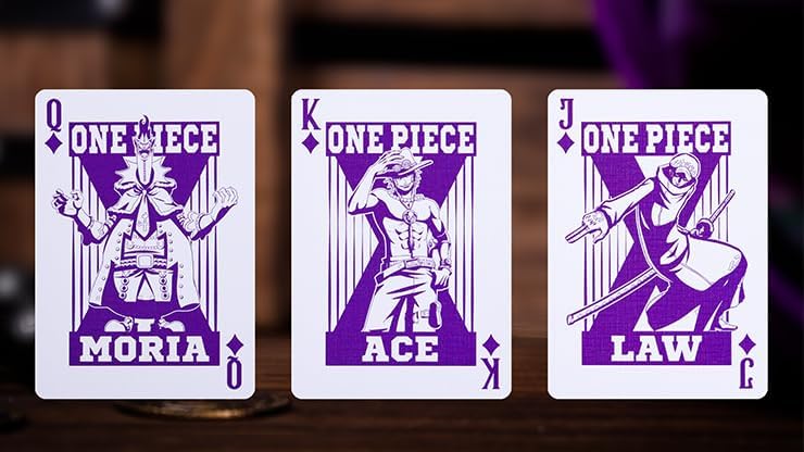 Žaidimo kortos Blackbeard One Piece - OBUOLYS