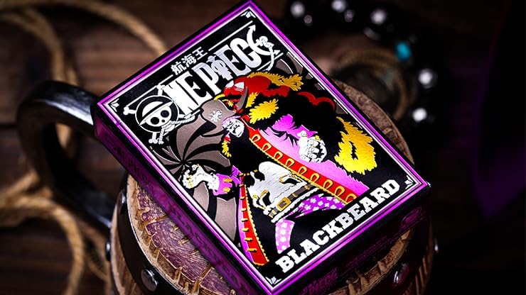Žaidimo kortos Blackbeard One Piece - OBUOLYS