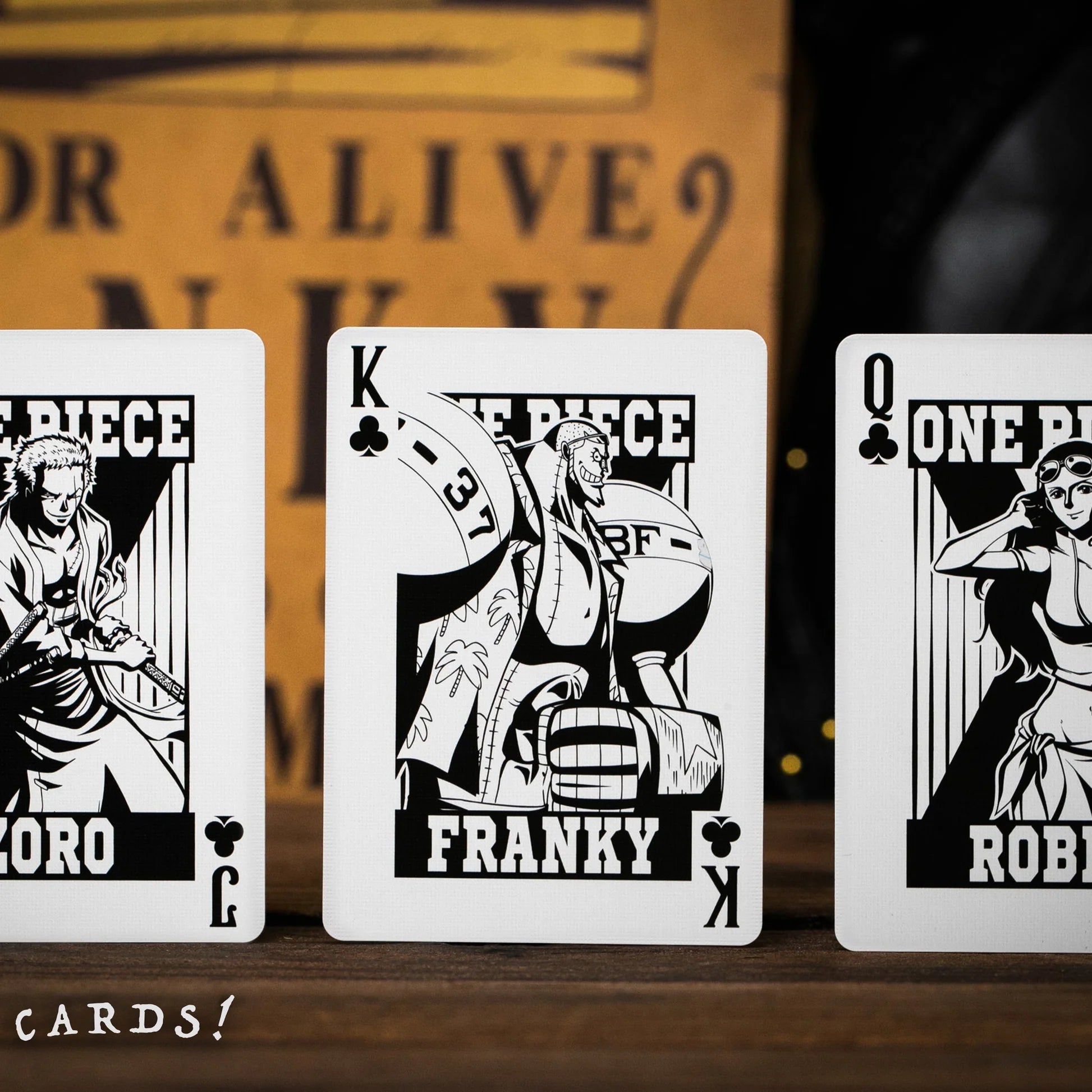 Žaidimo kortos Franky One Piece - OBUOLYS