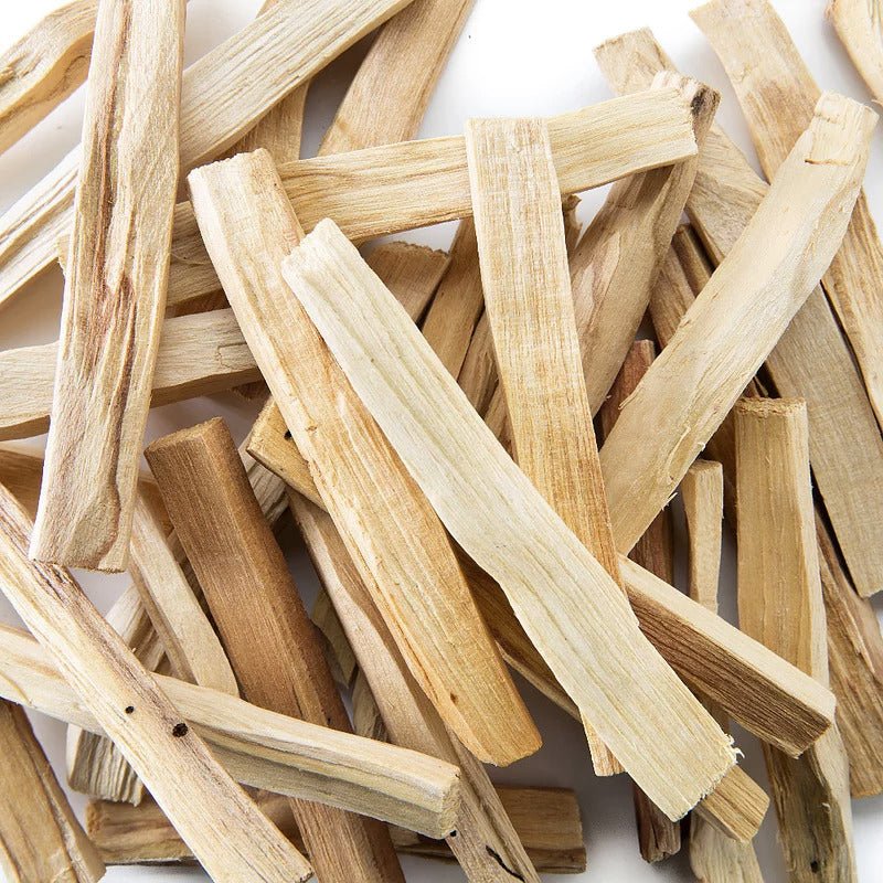 Žaliojo medžio Palo Santo lazdelės smilkymui 100g Ancient Wisdom - OBUOLYS