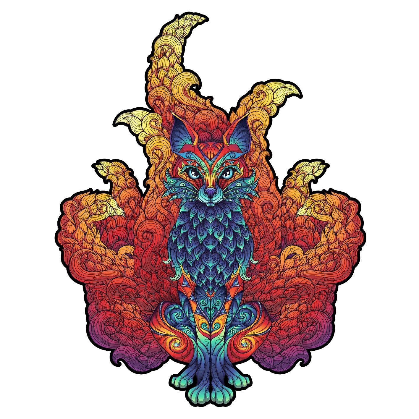 Zenko Dėlionė Iš Medžio L Dydis (220 detalių) Fantasy Puzzles - OBUOLYS