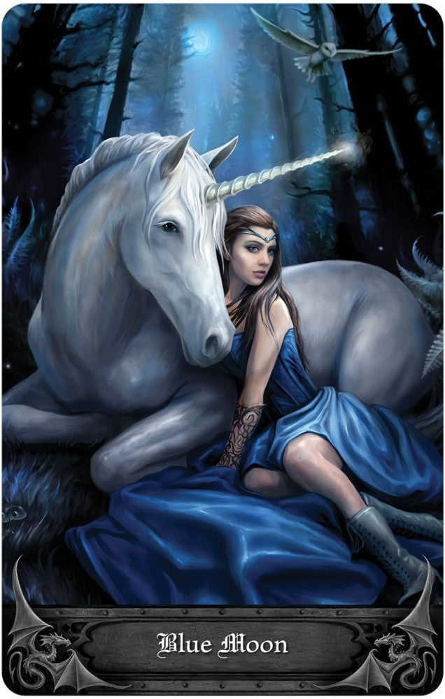 ANNE STOKES GOTHIC ORACLE: gotikinės fantazijos orakulo kortos intuicijai ir savęs pažinimui