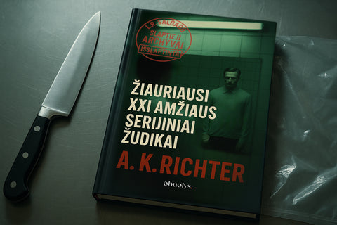 ŽIAURIAUSI XXI AMŽIAUS SERIJINIAI ŽUDIKAI: tikros bylos, šiurpą kelianti dokumentinė knyga