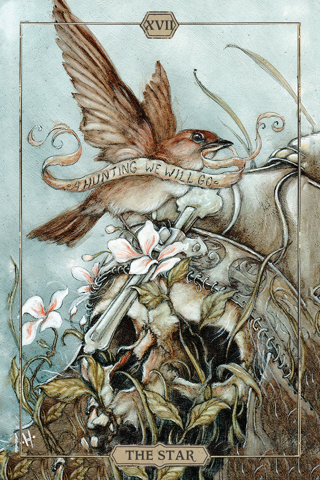 HUSH TAROT: paslaptinga gamtos, dvasios ir meno sąjunga taro kortose ieškantiems gilių įžvalgų