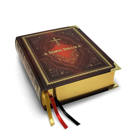 ŠEIMOS BIBLIJA: gražiausia ir didžiausia pasaulyje iliustruota lietuviška Biblija