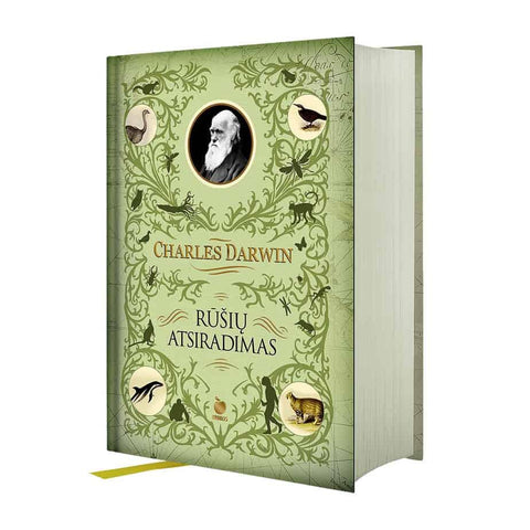 RŪŠIŲ ATSIRADIMAS: Čarlzo Darvino magnum opus ir daugiau nei 60 istorinių graviūrų bei iliustracijų
